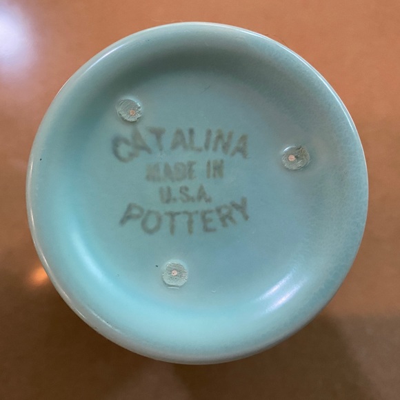 Vintage 1940’s Franciscan Pitcher and 9 Matching Catalina Pottery Tumble… - Picture 7 of 14